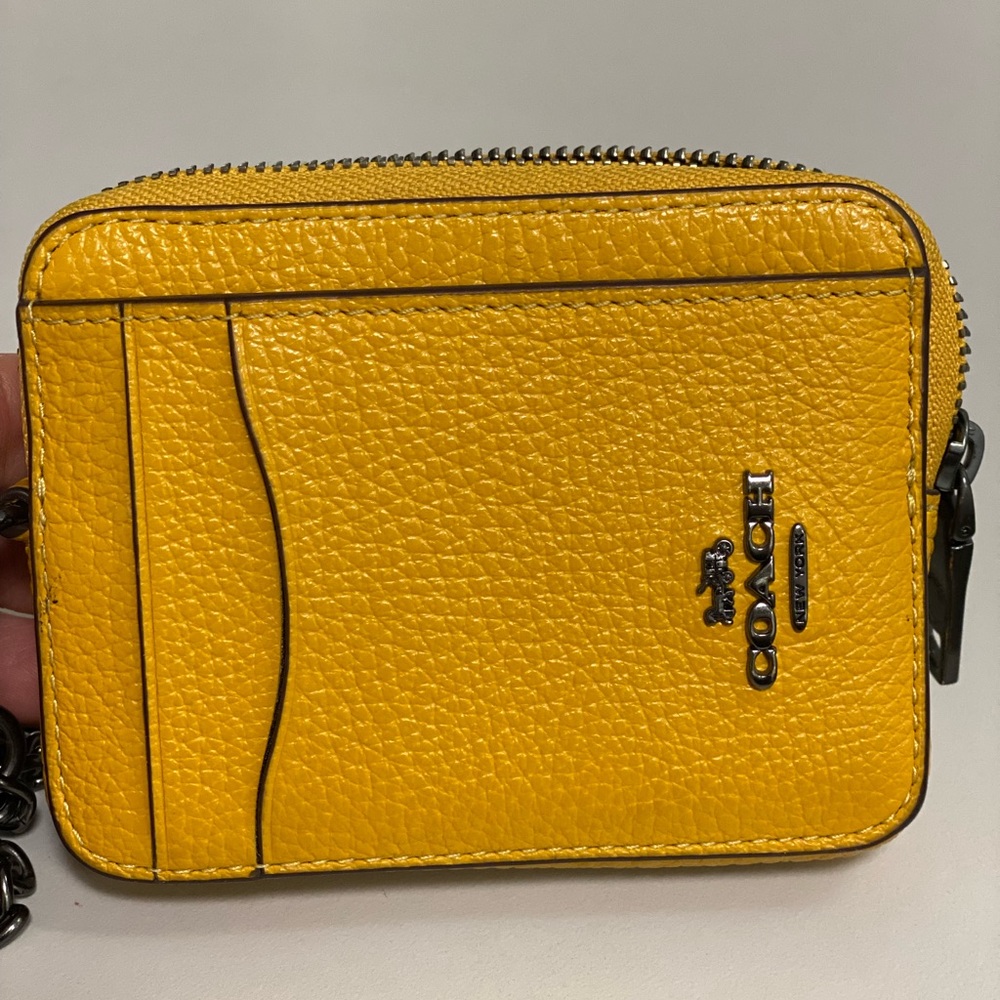Coach Small Zip Card Case